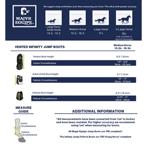 Infinity Vented Young Horse Vented Jump Boots