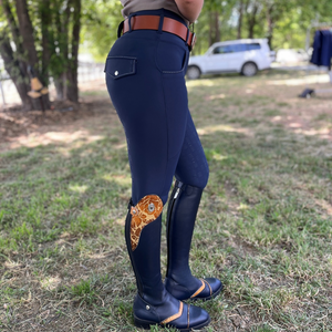 Titanium Performance Breeches - Navy