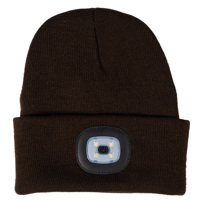 Winter Beanie with Headlight