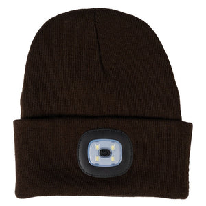 Winter Beanie with Headlight