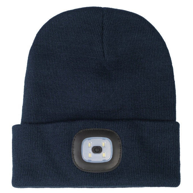 Winter Beanie with Headlight