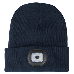 Winter Beanie with Headlight