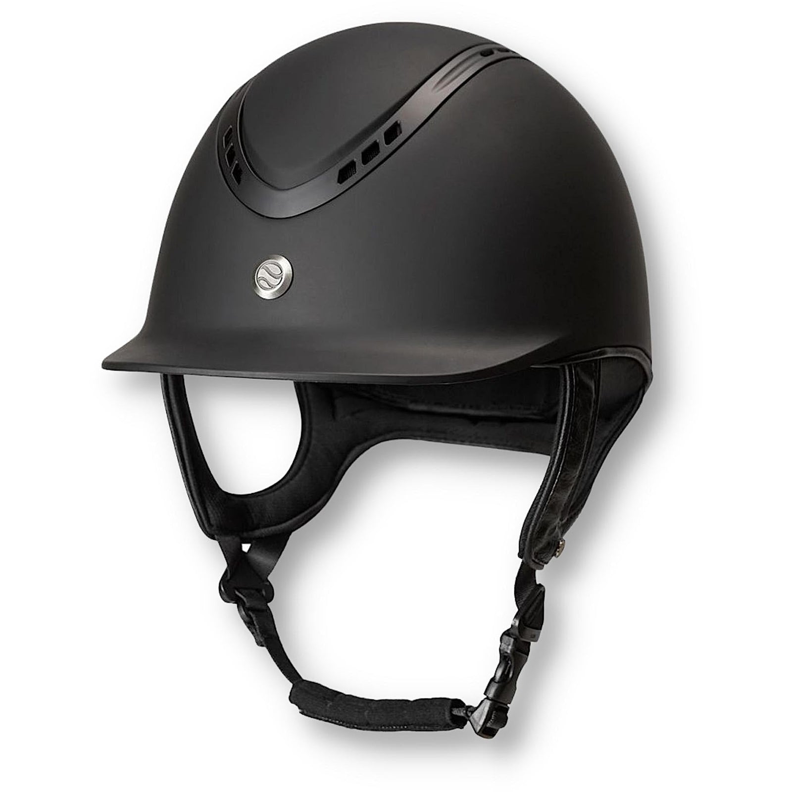 Pardus Smooth black helmet.