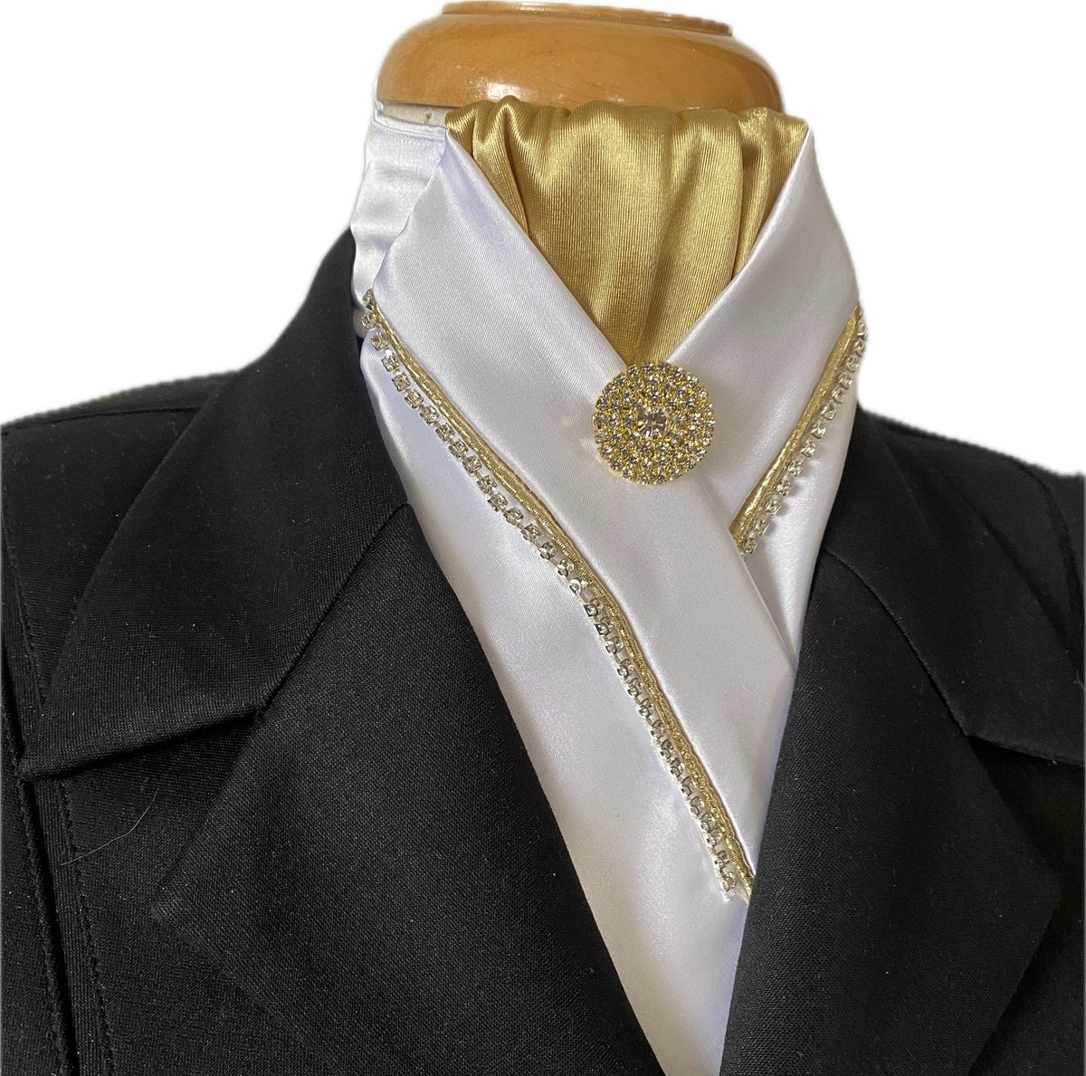 Stock Tie with Crystals