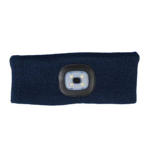 Winter Headband with Headlight