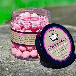 Beeswax Balls - Pink
