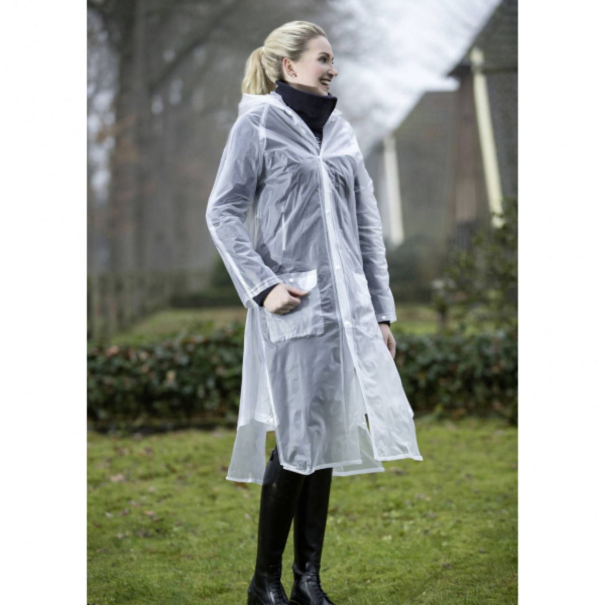 Long Transparent Raincoat