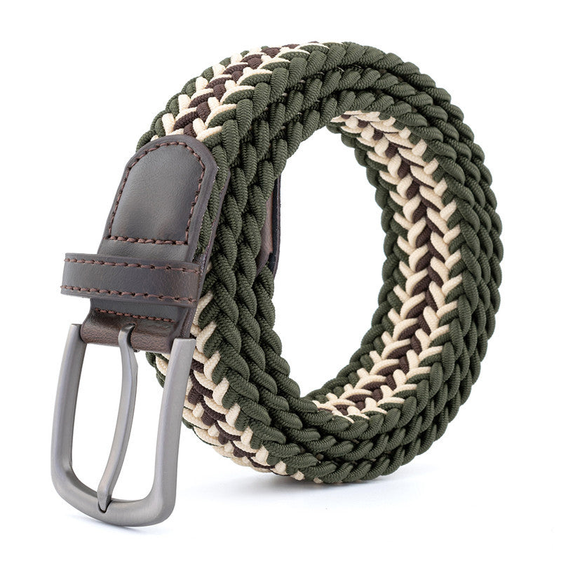 Titanium Braided Stretch Belt