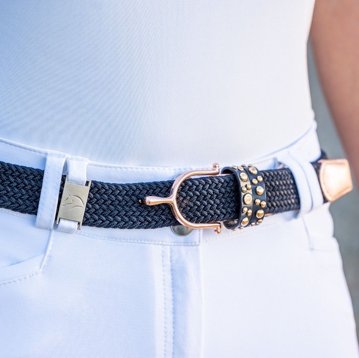 Rose-gold-elastic-belt-navy