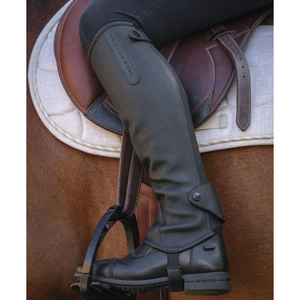 Soft Leather Half Chaps