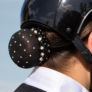 Tiara Fine Diamante Bun Net