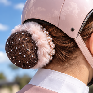Tiara Fine Diamante Bun Net