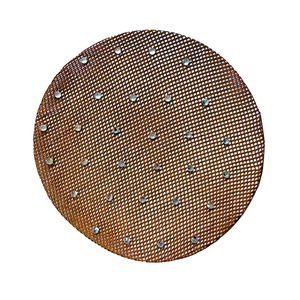 Tiara Fine Diamante Bun Net