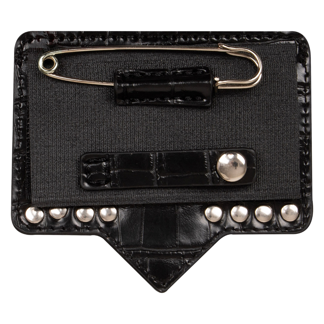 Leather Saddle Cloth and Bridle Number Holder