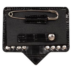 Leather Saddle Cloth and Bridle Number Holder