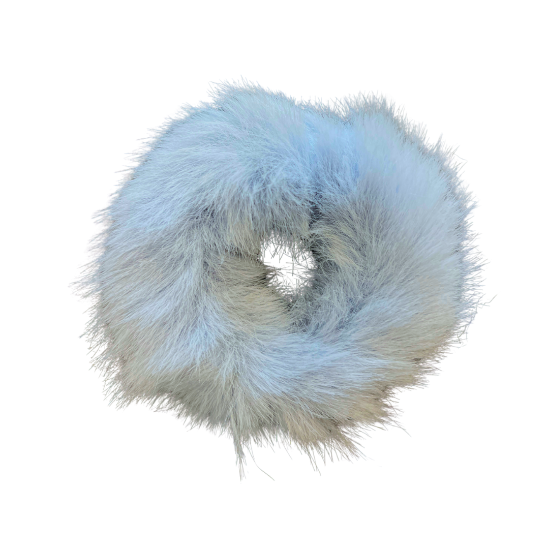 Fluffy Equestrian Hair Scrunchie