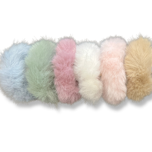 Fluffy Equestrian Hair Scrunchie