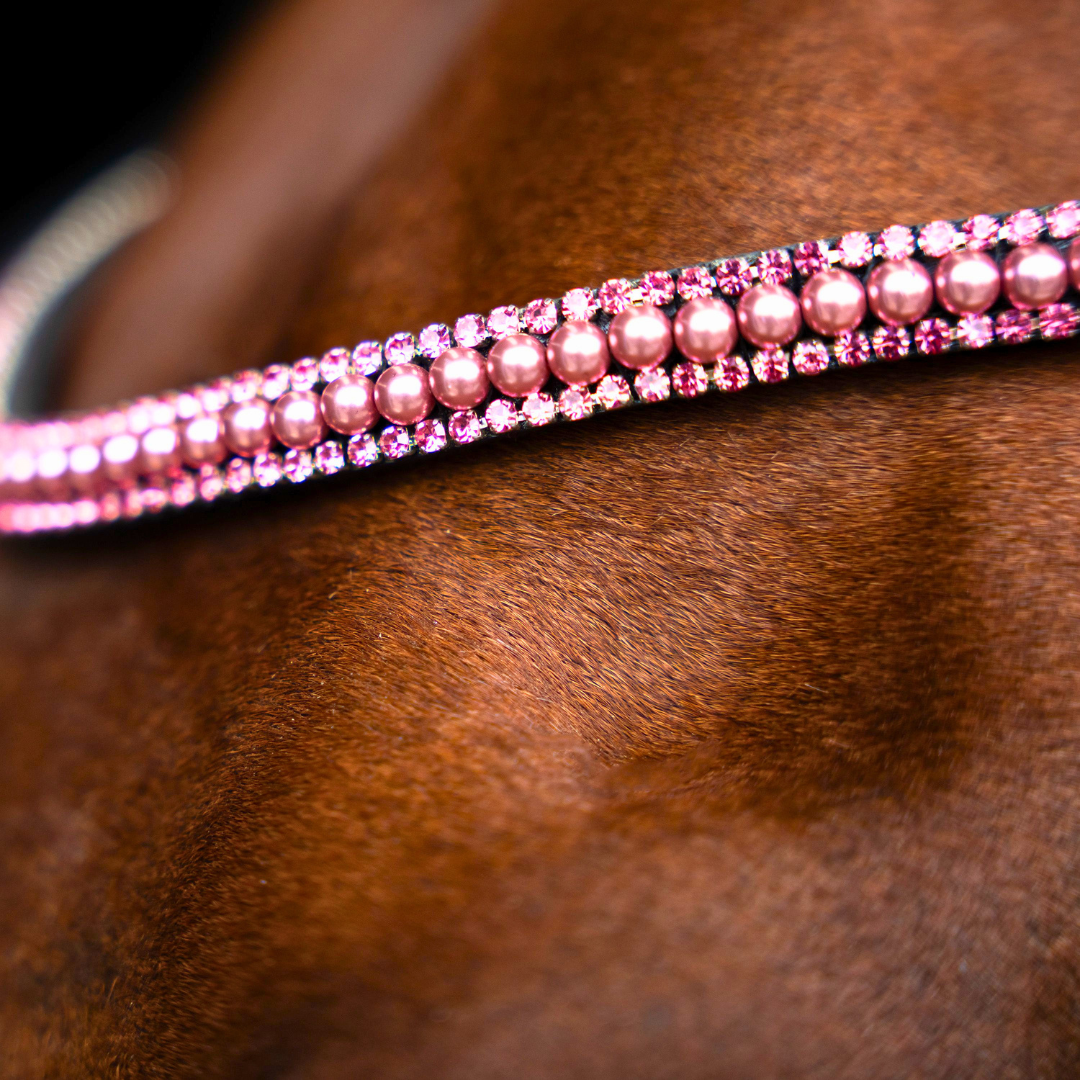 Pearl and Crystal Browband