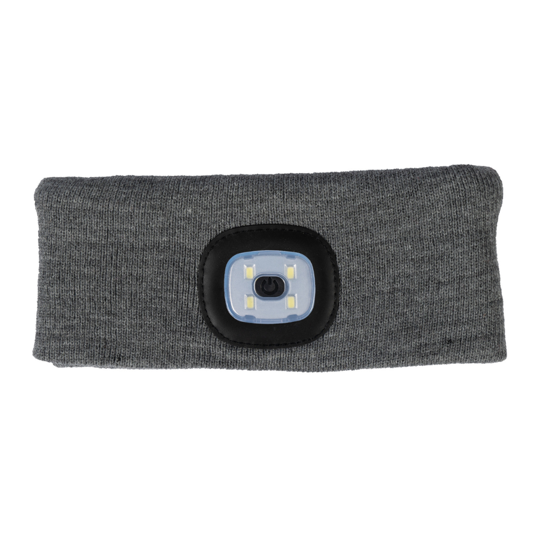 Winter Headband with Headlight